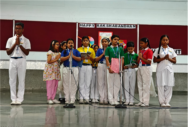 Special Assembly on the occasion of Raksha Bandhan