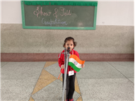 Show and Tell Competition - Pre-Primary Classes