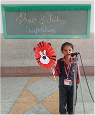 Show and Tell Competition - Pre-Primary Classes