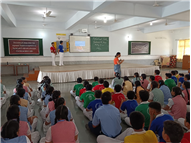 Motivational talk of Class IX