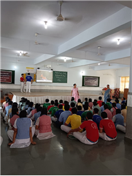 Motivational talk of Class IX