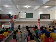 Motivational talk of Class IX