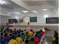 Motivational talk of Class IX