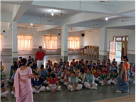 Motivational talk of Class IX