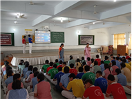 Motivational talk of Class IX