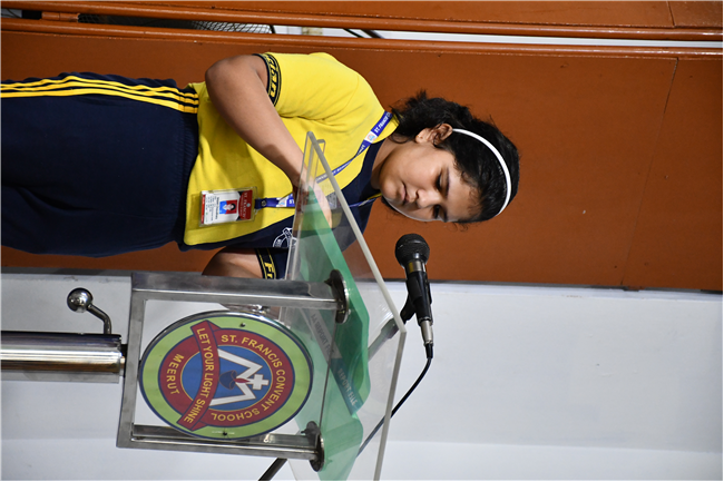 English Recitation Competition Nursery to UKG.