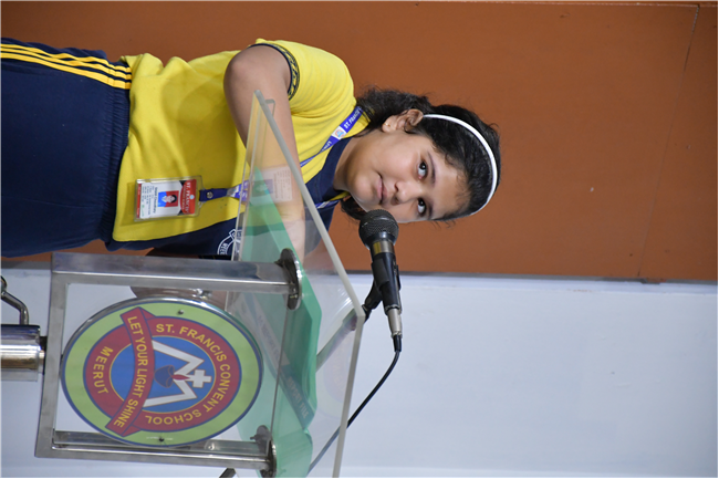 English Recitation Competition Nursery to UKG.