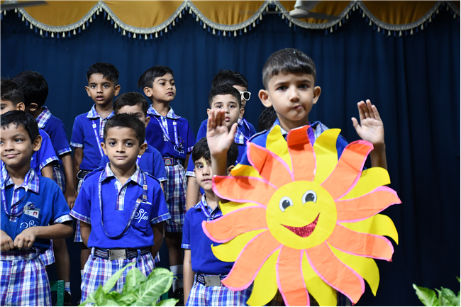 English Recitation Competition Nursery to UKG.