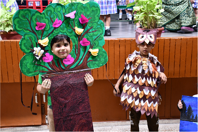 English Recitation Competition Nursery to UKG.