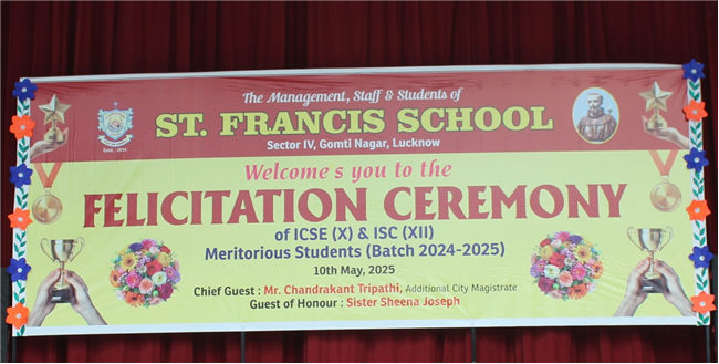 Facilitation ceremony of Meritorious Students classes 10th & 12th 2024-25