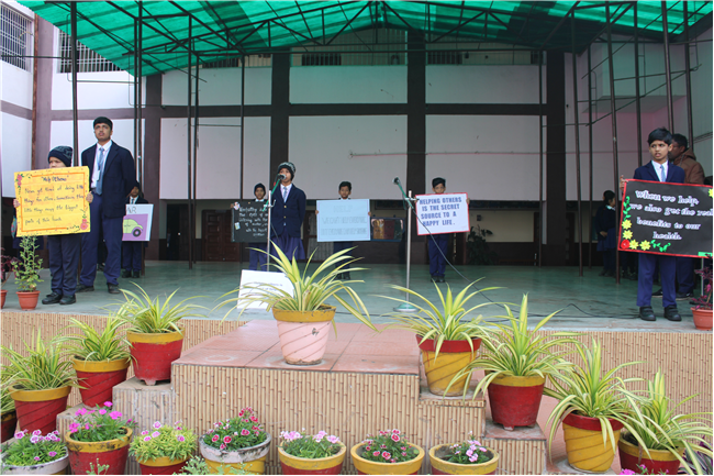 Assembly by CLASS 2-D; Theme-Helping Others on  20th Nov. 2025