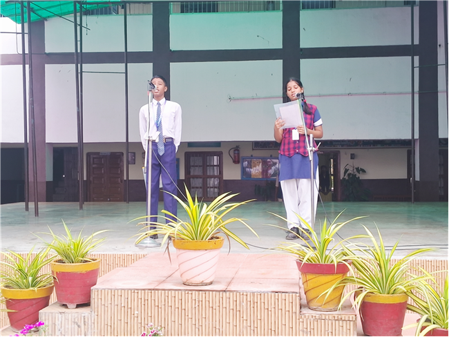 Special Assembly on Chhath Puja by Class IX-D; 27 October 2025