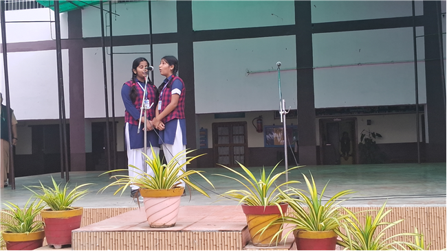 Special Assembly on Chhath Puja by Class IX-D; 27 October 2025