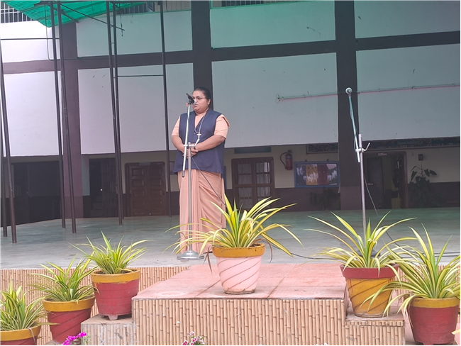 Special Assembly on Chhath Puja by Class IX-D; 27 October 2025