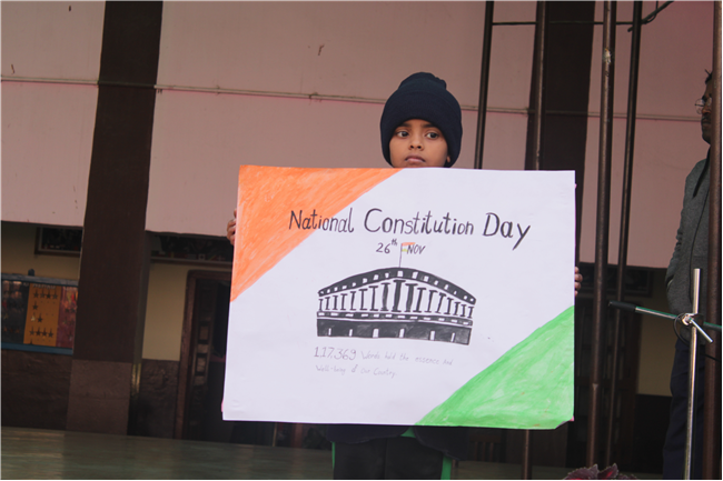 Assembly by Class - 1 on the occasion of National Constitution Day, 26 Nov. 2026