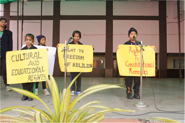 Assembly by Class - 1 on the occasion of National Constitution Day, 26 Nov. 2026