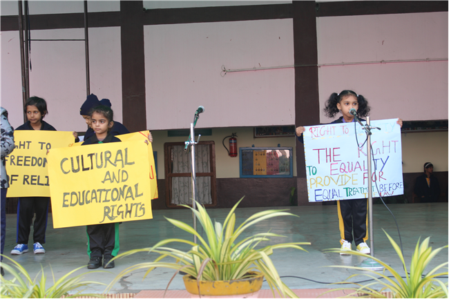 Assembly by Class - 1 on the occasion of National Constitution Day, 26 Nov. 2026