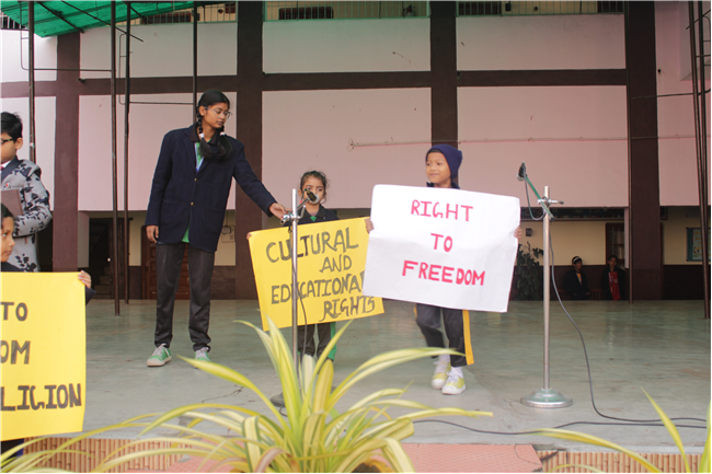 Assembly by Class - 1 on the occasion of National Constitution Day, 26 Nov. 2026
