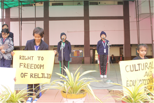 Assembly by Class - 1 on the occasion of National Constitution Day, 26 Nov. 2026