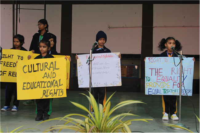 Assembly by Class - 1 on the occasion of National Constitution Day, 26 Nov. 2026