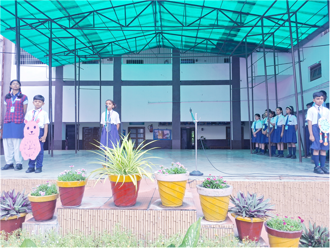 Assembly conducted by Class II-D; dt: 24-07-2025