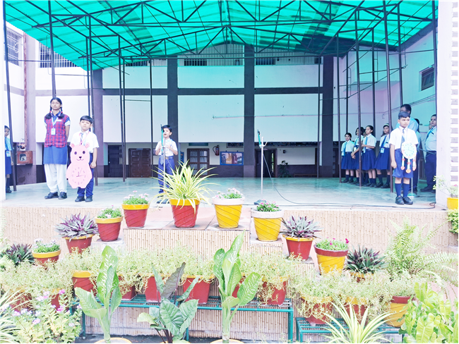 Assembly conducted by Class II-D; dt: 24-07-2025