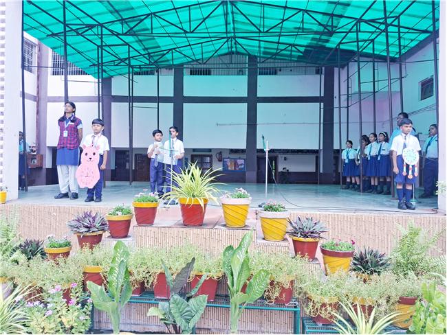 Assembly conducted by Class II-D; dt: 24-07-2025