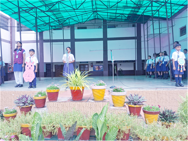 Assembly conducted by Class II-D; dt: 24-07-2025