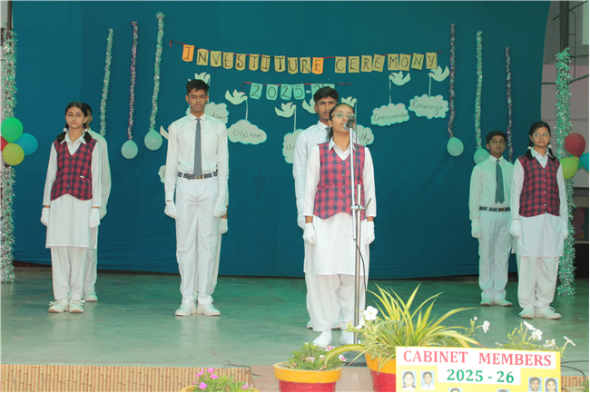 INVESTITURE CEREMONY- 2025-26
