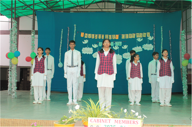 INVESTITURE CEREMONY- 2025-26