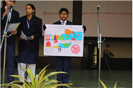 Assembly by Class 7-A; Topic - National Pollution Control Day, 2nd Dec. 2025
