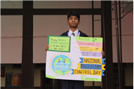 Assembly by Class 7-A; Topic - National Pollution Control Day, 2nd Dec. 2025