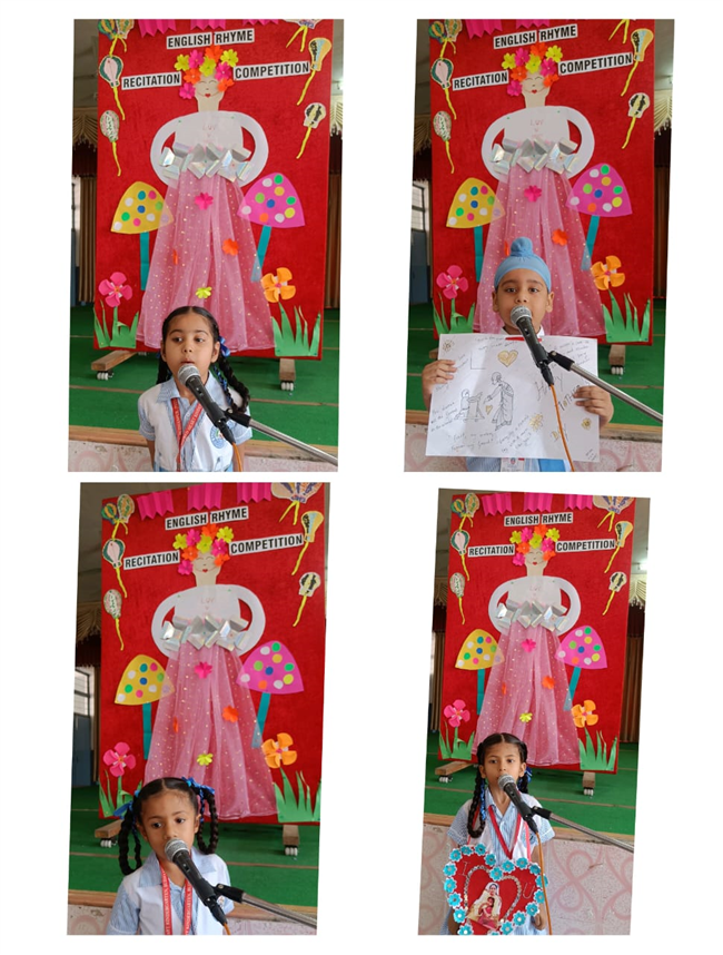English Rhyme Recitation Competition