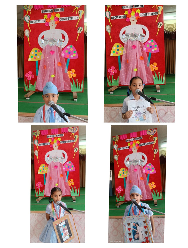 English Rhyme Recitation Competition