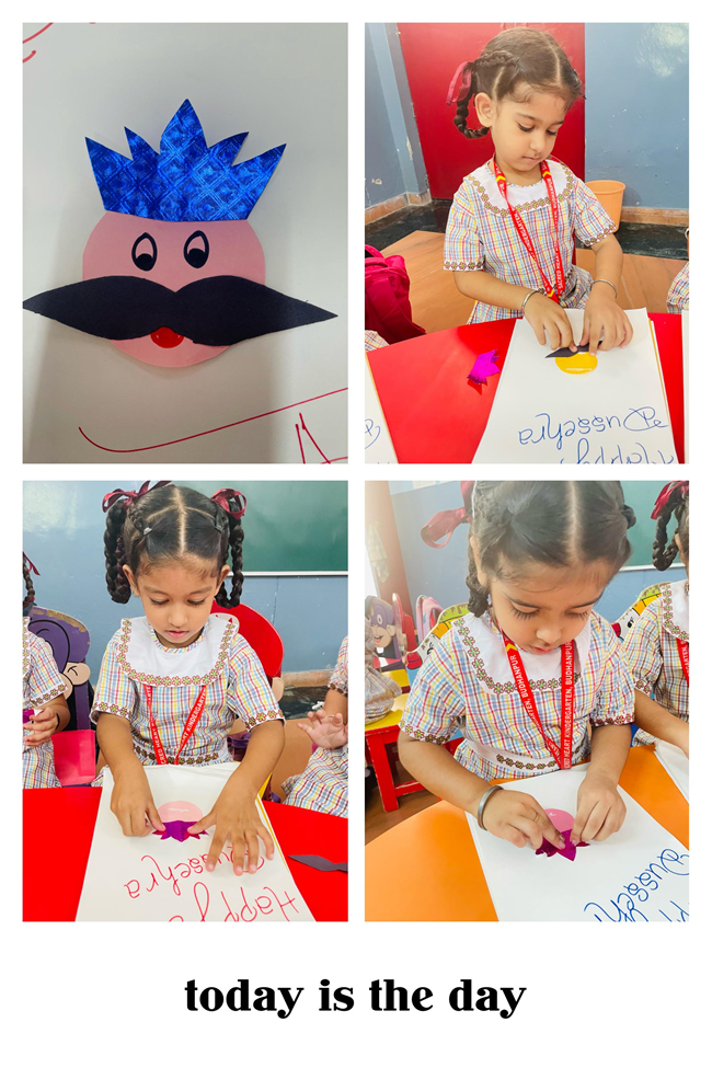 Activities related to Gandhi Jayanti and Dussehra.