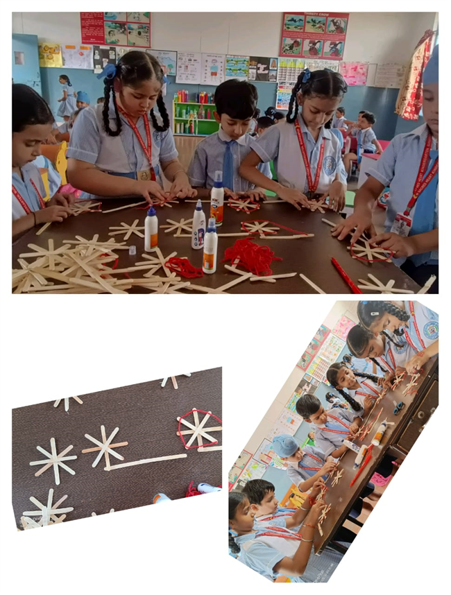 Activities related to Gandhi Jayanti and Dussehra.