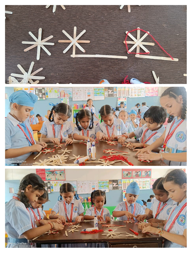 Activities related to Gandhi Jayanti and Dussehra.