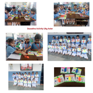 Activities related to Gandhi Jayanti and Dussehra.