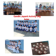 Activities related to Gandhi Jayanti and Dussehra.