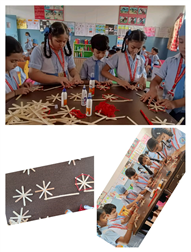 Activities related to Gandhi Jayanti and Dussehra.
