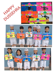 Activities related to Gandhi Jayanti and Dussehra.