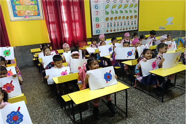 RAKHI MAKING ACTIVITY (KINDERGARTEN)