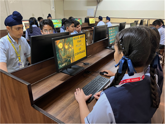 STORY TELLING POWERPOINT COMPETITION CLASS-VII