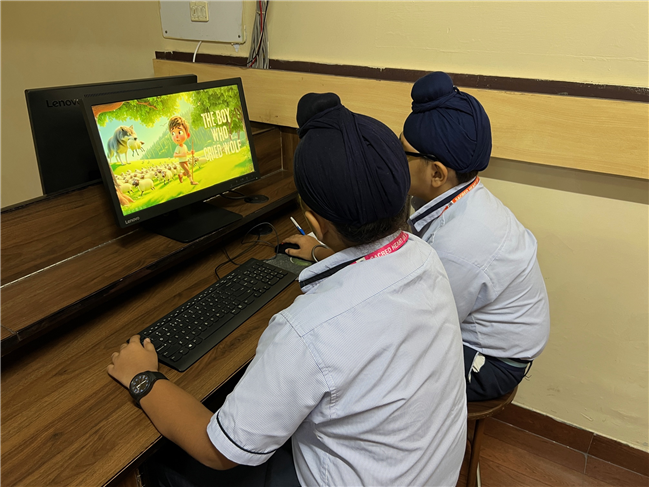 STORY TELLING POWERPOINT COMPETITION CLASS-VII