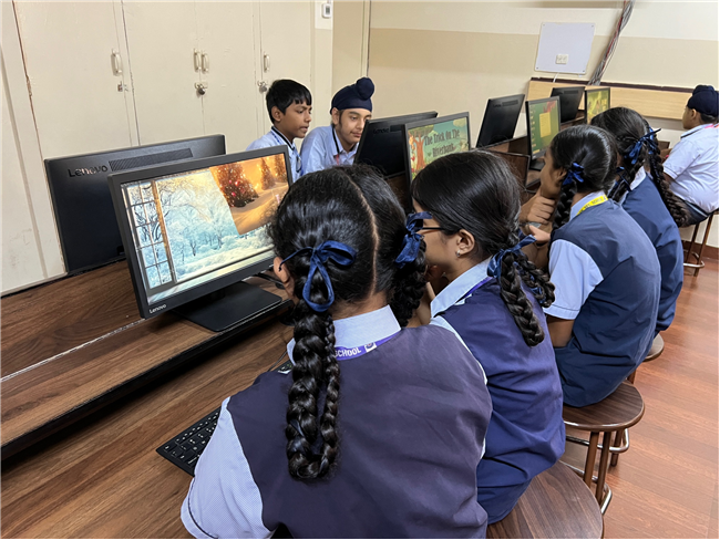 STORY TELLING POWERPOINT COMPETITION CLASS-VII