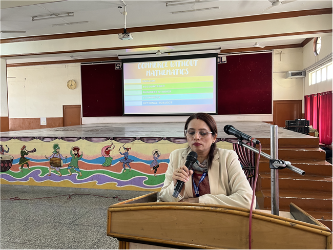 COUNSELLING SESSION FOR CHOICE OF SUBJECT STREAM CLASS-X