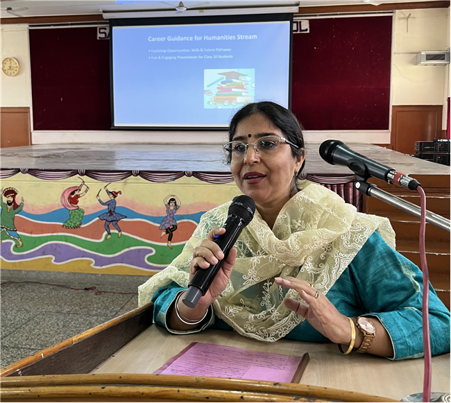 COUNSELLING SESSION FOR CHOICE OF SUBJECT STREAM CLASS-X