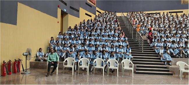 AWARENESS SESSION FOR STUDENTS ON CHILD RIGHTS AND POCSO ACT CONDUCTED BY CCPCR