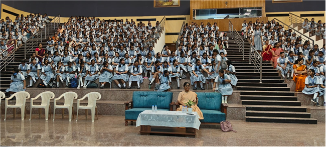 AWARENESS SESSION FOR STUDENTS ON CHILD RIGHTS AND POCSO ACT CONDUCTED BY CCPCR