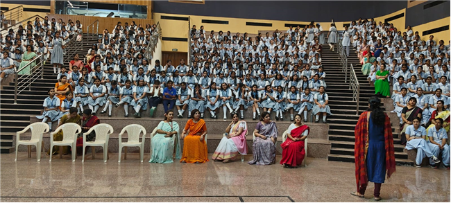 AWARENESS SESSION FOR STUDENTS ON CHILD RIGHTS AND POCSO ACT CONDUCTED BY CCPCR